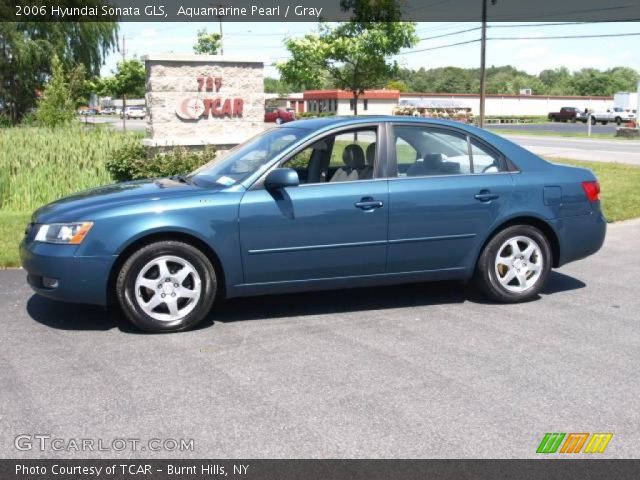 2006 Hyundai Sonata GLS in Aquamarine Pearl