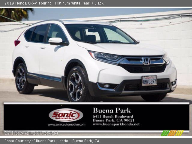 2019 Honda CR-V Touring in Platinum White Pearl