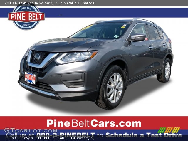 2018 Nissan Rogue SV AWD in Gun Metallic