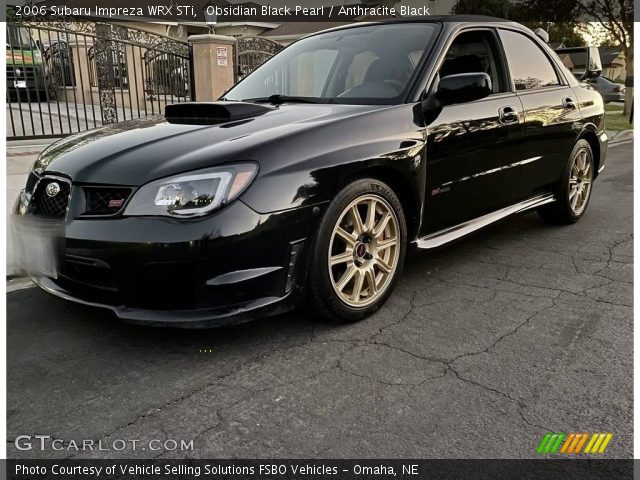 2006 Subaru Impreza WRX STi in Obsidian Black Pearl