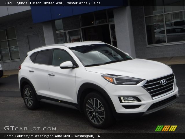 2020 Hyundai Tucson Limited AWD in Winter White