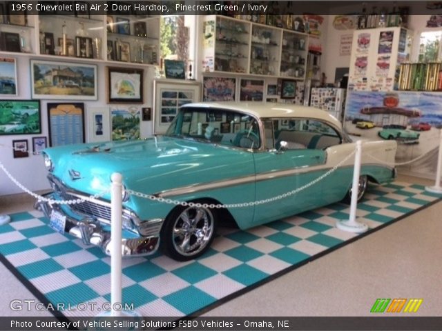 1956 Chevrolet Bel Air 2 Door Hardtop in Pinecrest Green