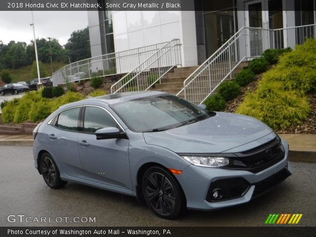 2018 Honda Civic EX Hatchback in Sonic Gray Metallic