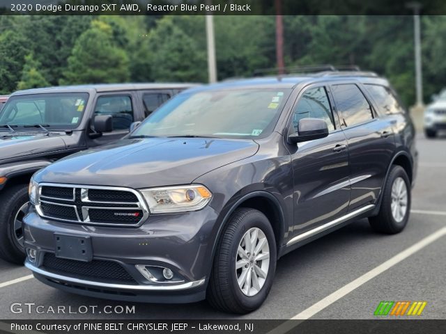 2020 Dodge Durango SXT AWD in Reactor Blue Pearl