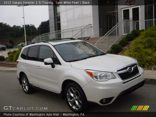 2015 Subaru Forester 2.5i Touring in Satin White Pearl