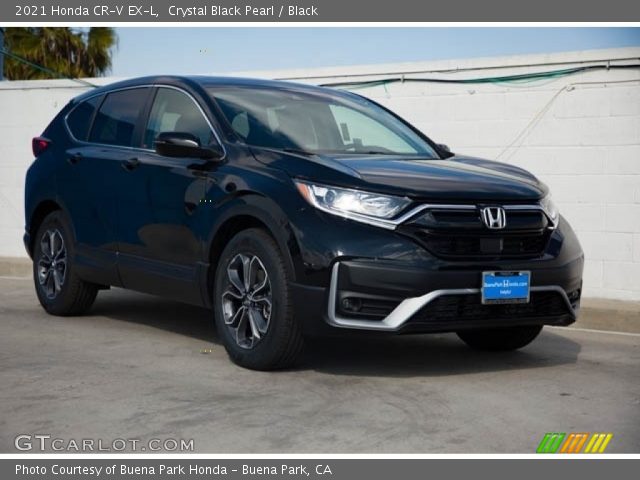 2021 Honda CR-V EX-L in Crystal Black Pearl