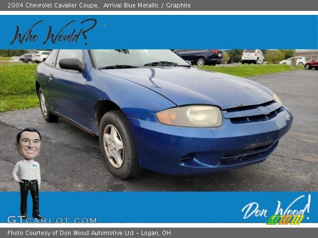 2004 Chevrolet Cavalier Coupe in Arrival Blue Metallic