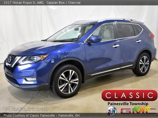 2017 Nissan Rogue SL AWD in Caspian Blue