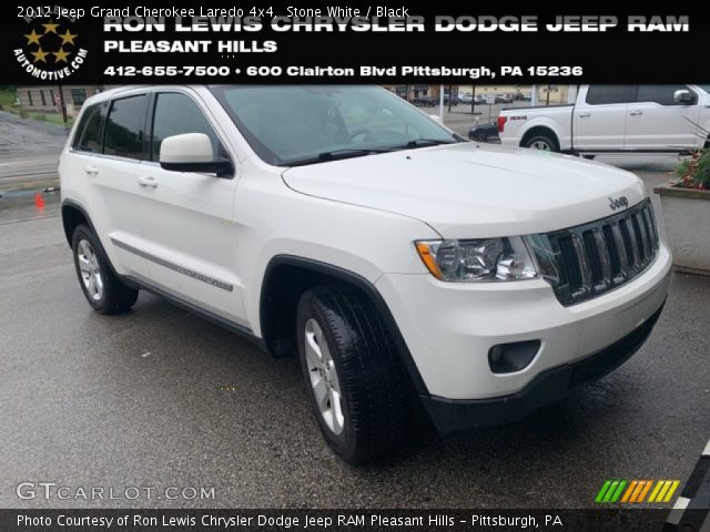 2012 Jeep Grand Cherokee Laredo 4x4 in Stone White