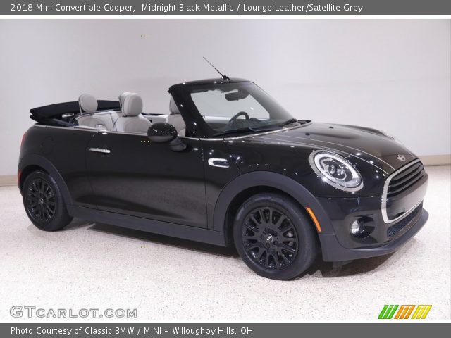2018 Mini Convertible Cooper in Midnight Black Metallic