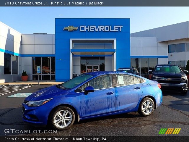 2018 Chevrolet Cruze LT in Kinetic Blue Metallic