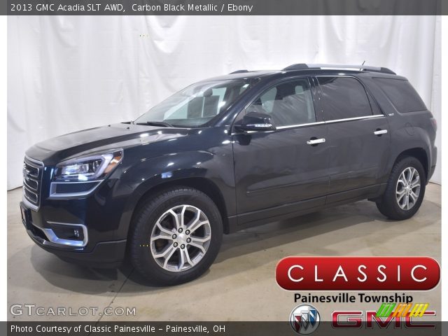 2013 GMC Acadia SLT AWD in Carbon Black Metallic