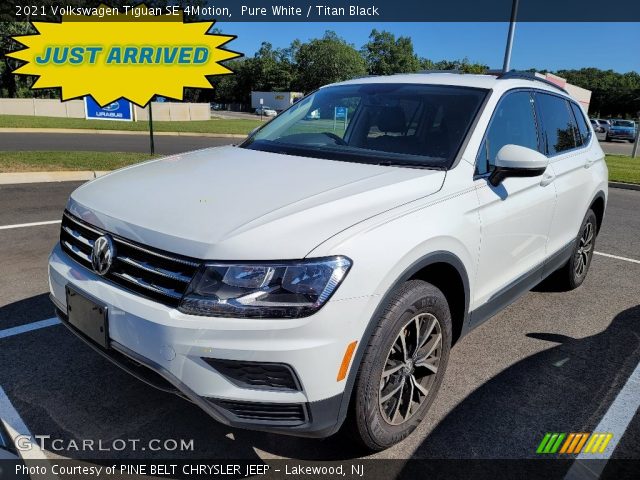 2021 Volkswagen Tiguan SE 4Motion in Pure White