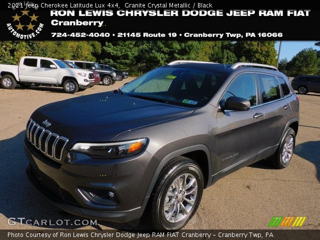 2021 Jeep Cherokee Latitude Lux 4x4 in Granite Crystal Metallic