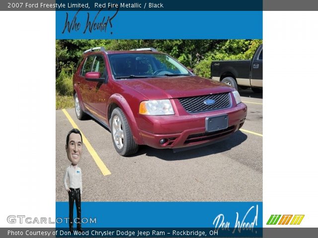 2007 Ford Freestyle Limited in Red Fire Metallic