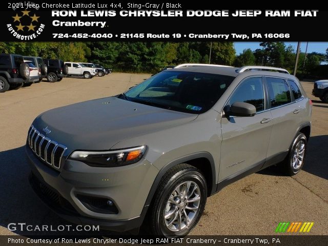 2021 Jeep Cherokee Latitude Lux 4x4 in Sting-Gray