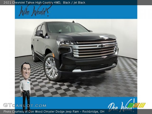 2021 Chevrolet Tahoe High Country 4WD in Black