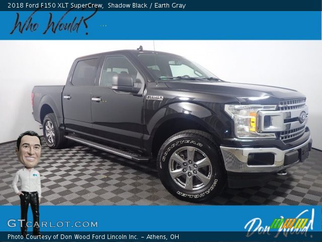 2018 Ford F150 XLT SuperCrew in Shadow Black