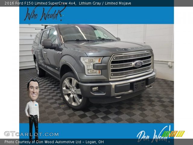 2016 Ford F150 Limited SuperCrew 4x4 in Lithium Gray