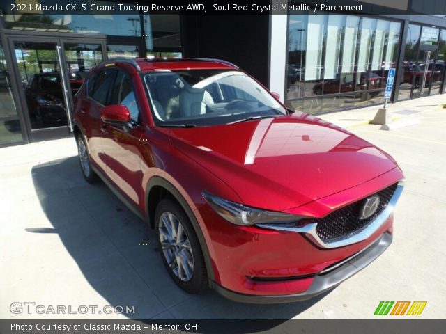 2021 Mazda CX-5 Grand Touring Reserve AWD in Soul Red Crystal Metallic
