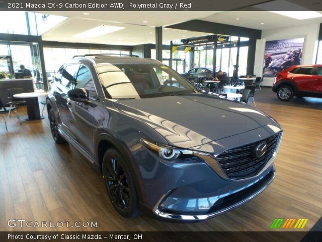 2021 Mazda CX-9 Carbon Edition AWD in Polymetal Gray