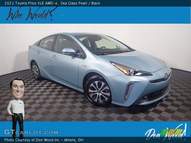 2021 Toyota Prius XLE AWD-e in Sea Glass Pearl