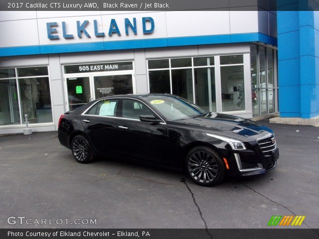 2017 Cadillac CTS Luxury AWD in Black Raven