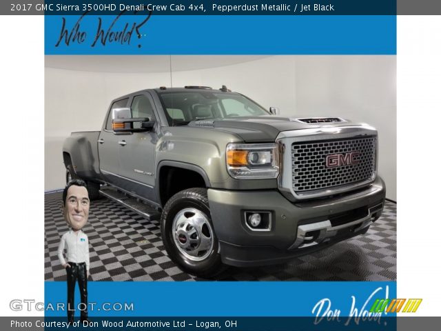 2017 GMC Sierra 3500HD Denali Crew Cab 4x4 in Pepperdust Metallic