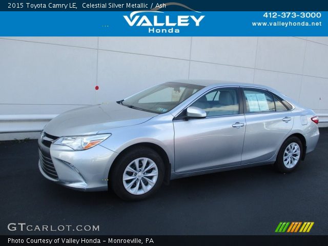 2015 Toyota Camry LE in Celestial Silver Metallic