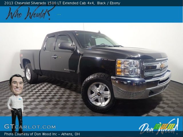 2013 Chevrolet Silverado 1500 LT Extended Cab 4x4 in Black