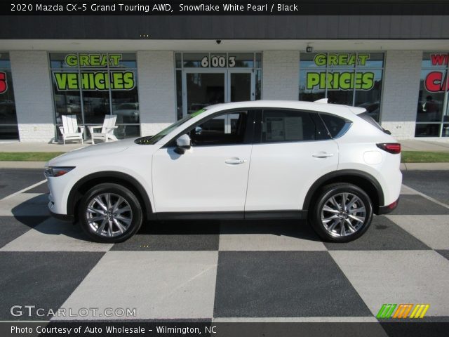 2020 Mazda CX-5 Grand Touring AWD in Snowflake White Pearl