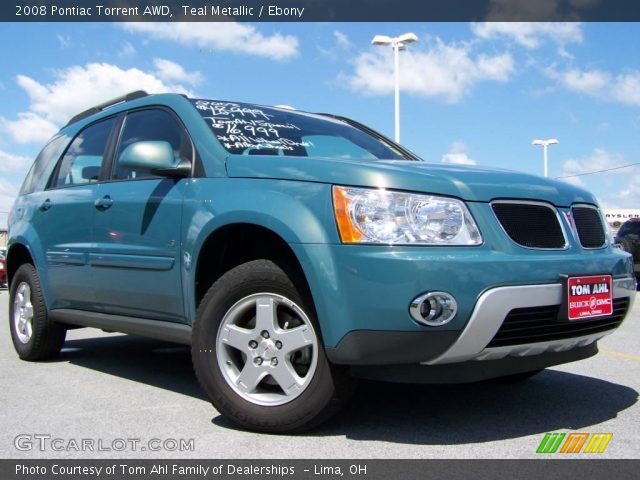 2008 Pontiac Torrent AWD in Teal Metallic