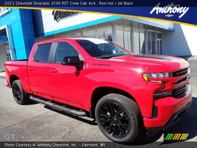 2021 Chevrolet Silverado 1500 RST Crew Cab 4x4 in Red Hot