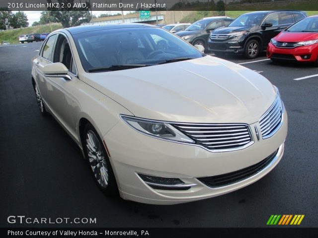 2016 Lincoln MKZ 2.0 AWD in Platinum Dune