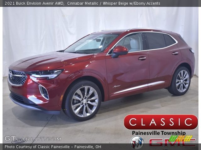 2021 Buick Envision Avenir AWD in Cinnabar Metallic