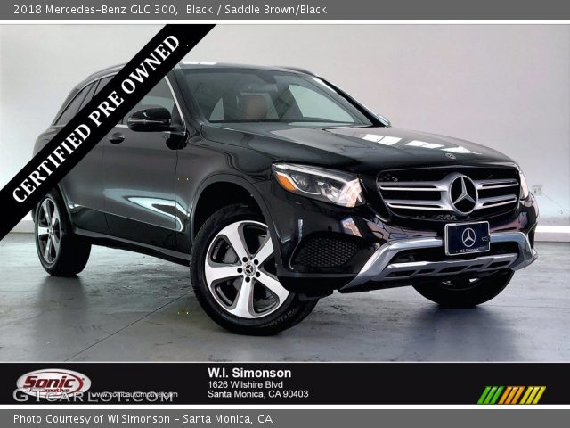 2018 Mercedes-Benz GLC 300 in Black