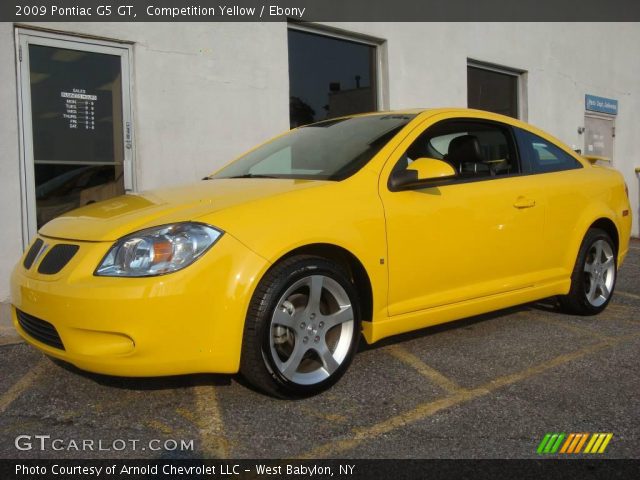 2009 Pontiac G5 GT in Competition Yellow