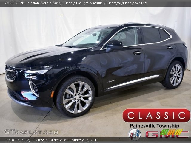 2021 Buick Envision Avenir AWD in Ebony Twilight Metallic