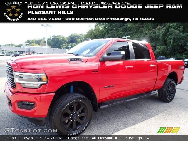 2020 Ram 2500 Big Horn Crew Cab 4x4 in Flame Red