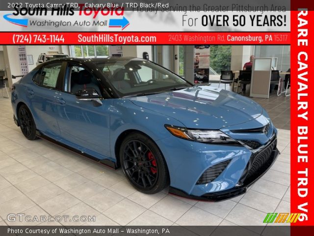 2022 Toyota Camry TRD in Calvary Blue