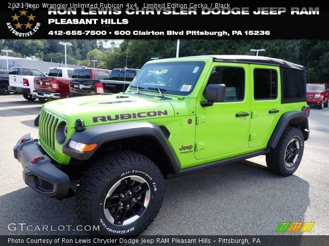 2021 Jeep Wrangler Unlimited Rubicon 4x4 in Limited Edition Gecko