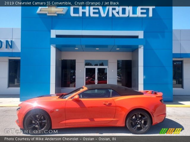 2019 Chevrolet Camaro SS Convertible in Crush (Orange)