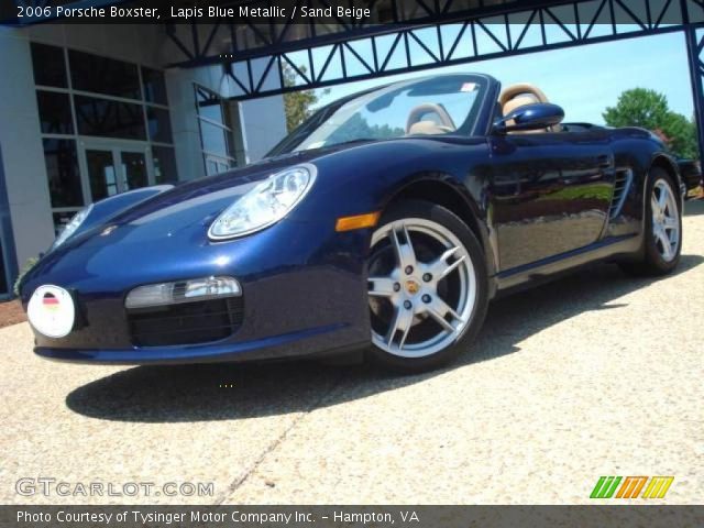 2006 Porsche Boxster  in Lapis Blue Metallic