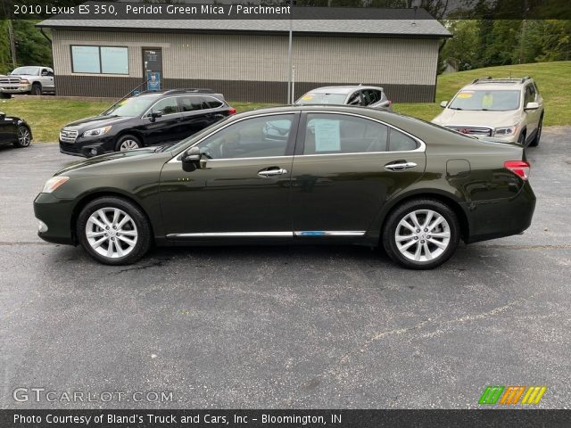 2010 Lexus ES 350 in Peridot Green Mica