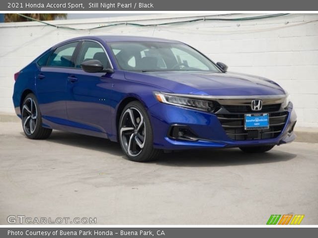 2021 Honda Accord Sport in Still Night Pearl