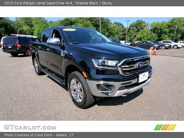 2019 Ford Ranger Lariat SuperCrew 4x4 in Shadow Black