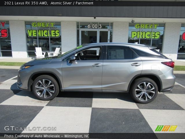 2021 Lexus RX 350 AWD in Atomic Silver