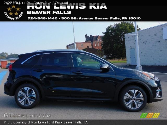 2022 Kia Niro EV in Gravity Blue