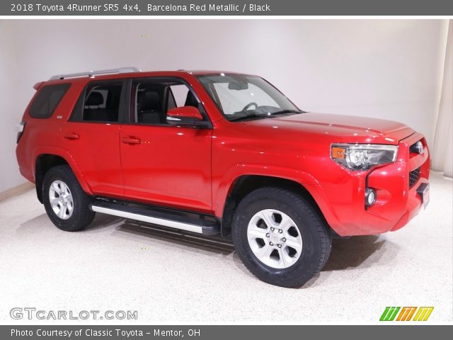 2018 Toyota 4Runner SR5 4x4 in Barcelona Red Metallic