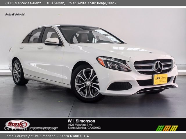 2016 Mercedes-Benz C 300 Sedan in Polar White